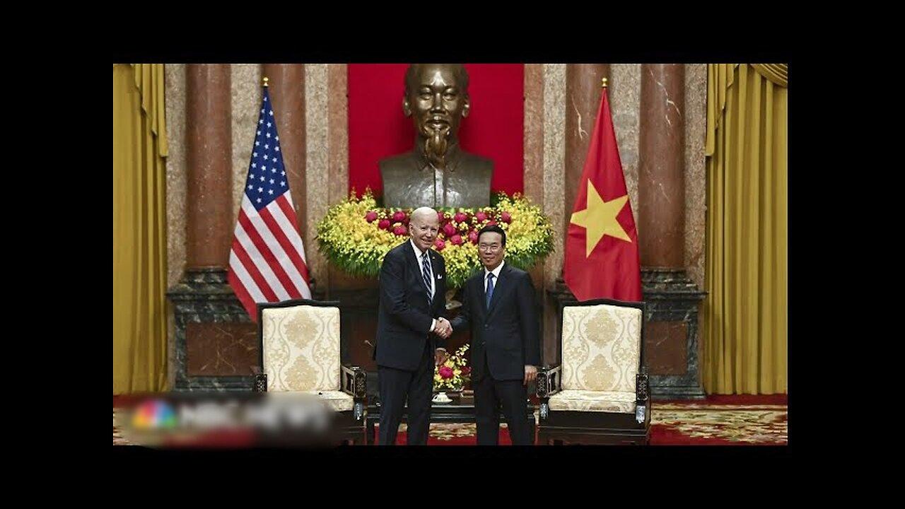 Biden Wraps up Vietnam visit following G-20 Summit
