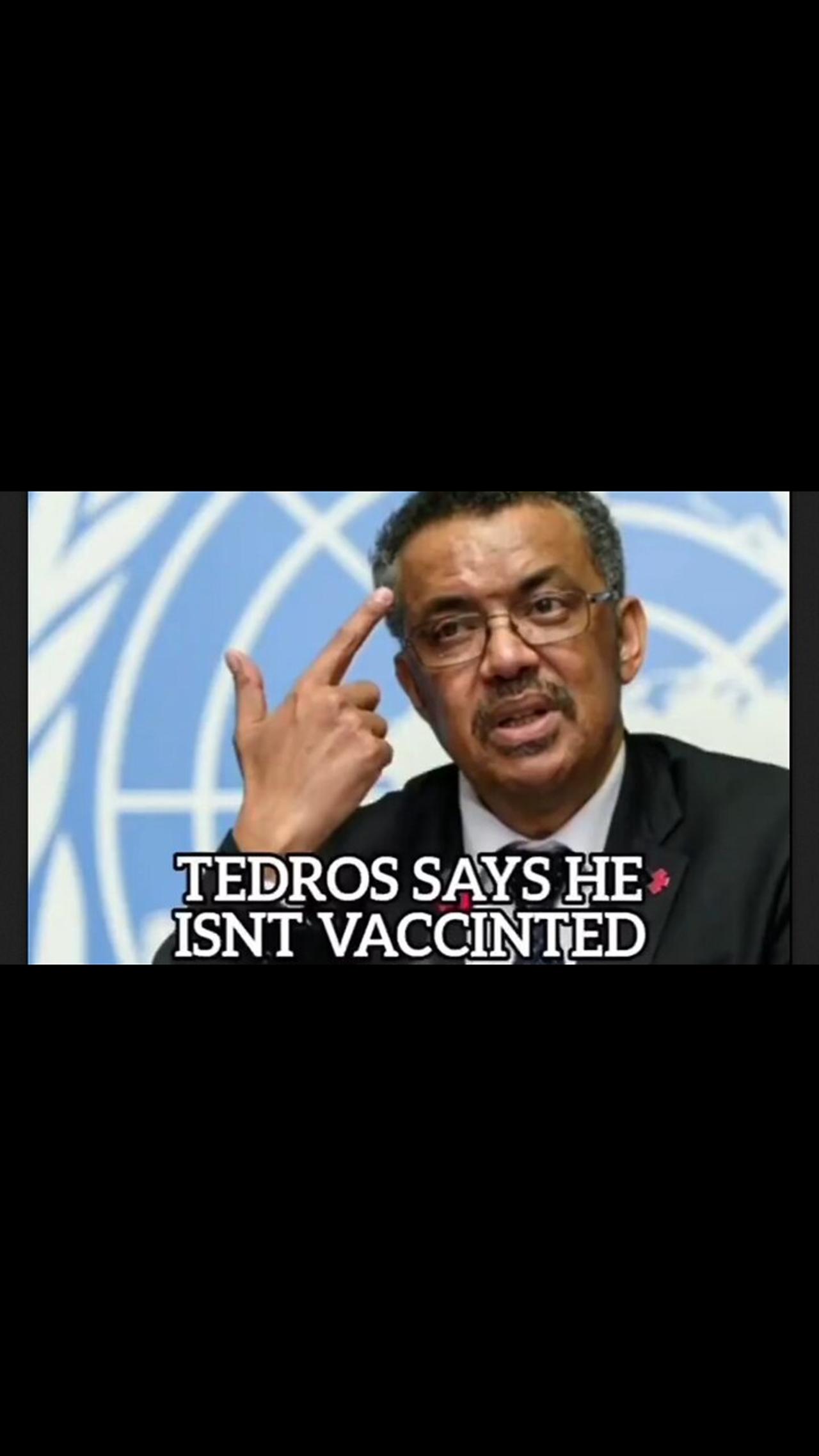 Head of World Health Organization Admits He’s Unvaccinated - HaloRock