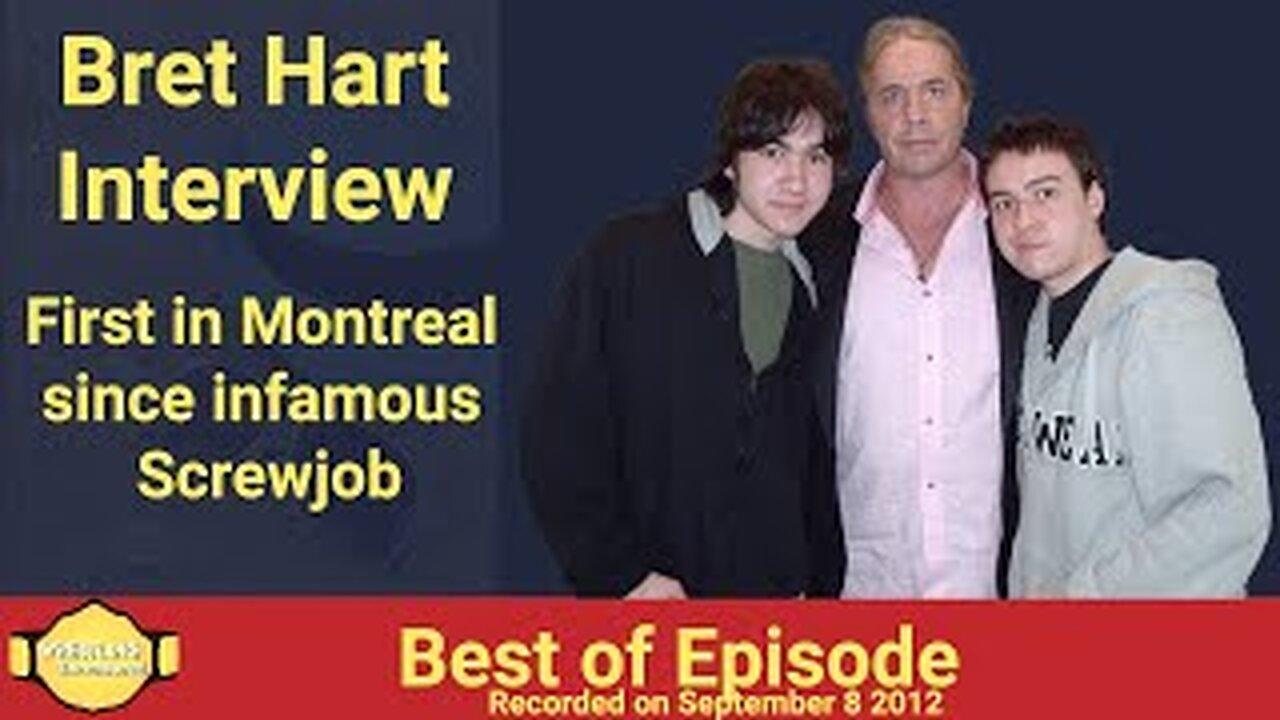 Classic Bret Hart Interview - 1st in Montreal Since Screwjob