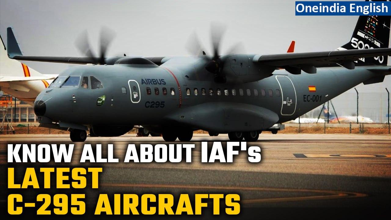 C-295 Aircraft: IAF gets first of 56 C-295 military aircrafts from Airbus in Spain I Oneindia News
