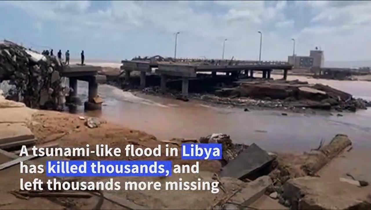 Libya reels from tsunami-like flood