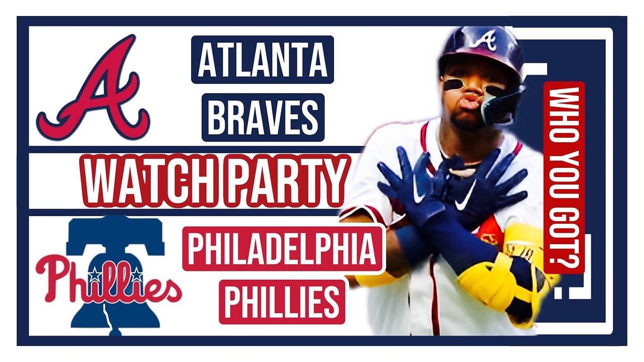 Atlanta Braves vs Philadelphia Phillies GAME 3 Live Stream Watch Party:  Join The Excitement