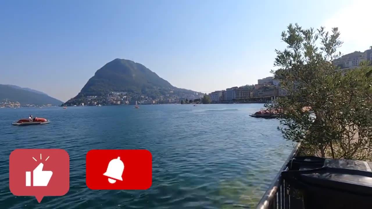 Lake Como Italy and Lake Lugano Swiss