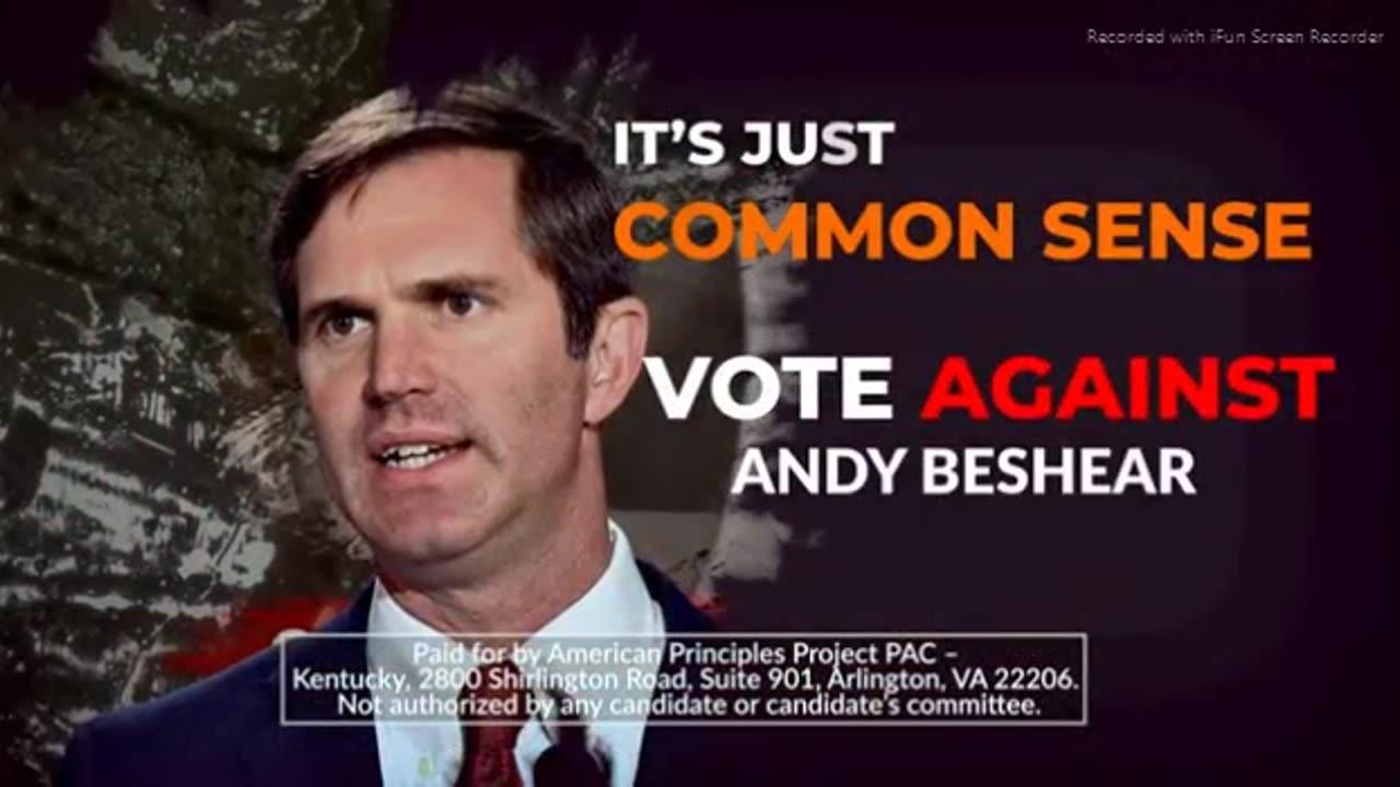 "LYING ANDY NEEDS TO GO" - POLITICAL AD - KENTUCKY GOVERNOR ANDY BESHEAR - 30 secs.
