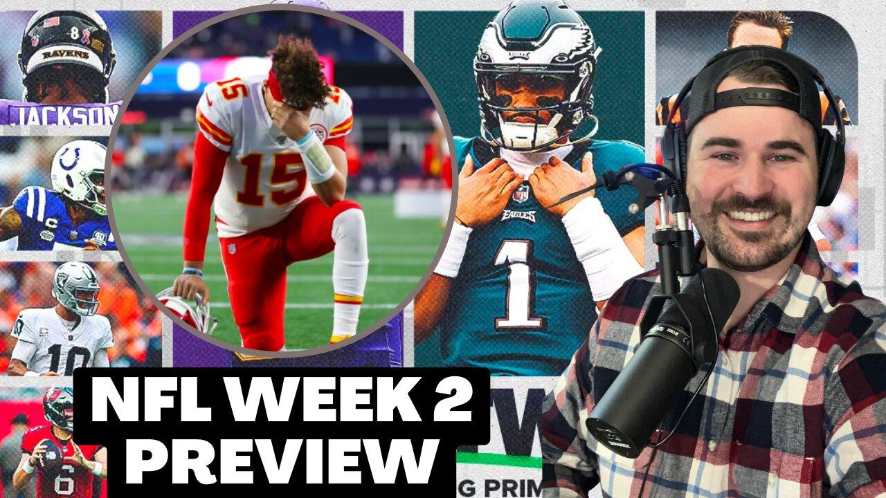 Previewing NFL Week 2 Betting Primer! Late Night Stream Come Hang Out!