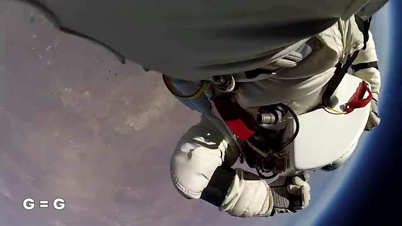 Jumped from space world record supersonic freefall