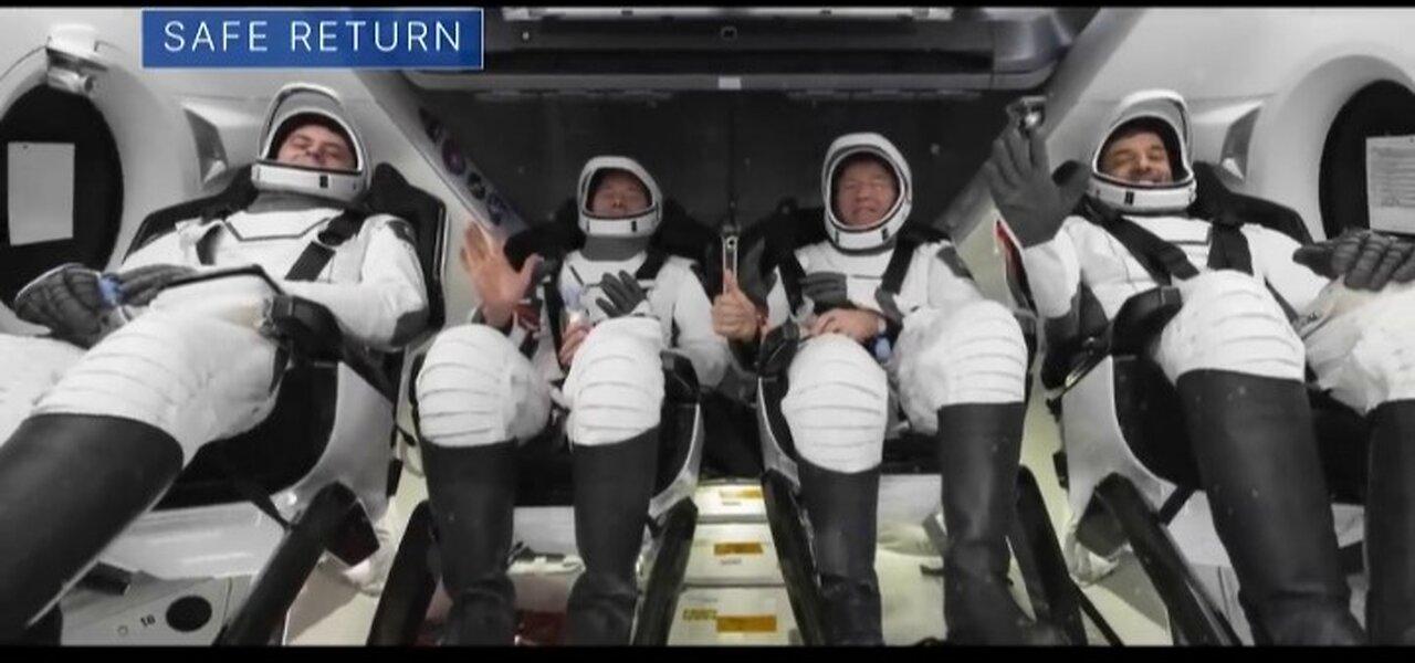 Our SpaceX Crew 6 mission safely return to the earth on this weak