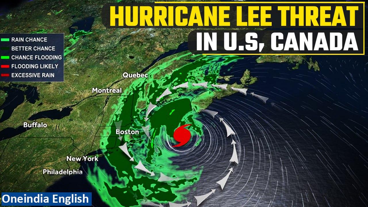 Hurricane Lee Poses Threat to New England and Eastern Canada | Oneindia News