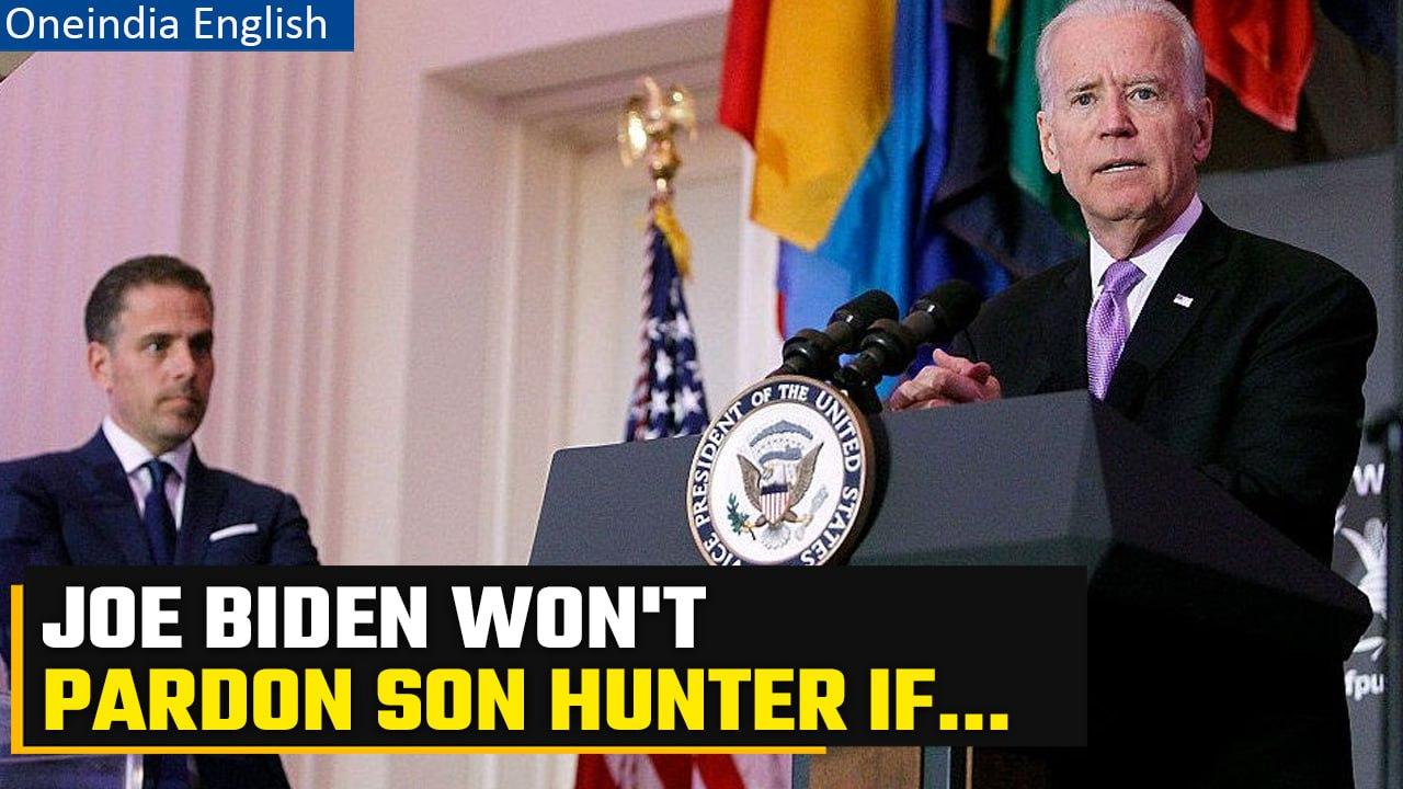 Joe Biden won't pardon son Hunter if he is convicted on gun charges: White House | Oneindia News