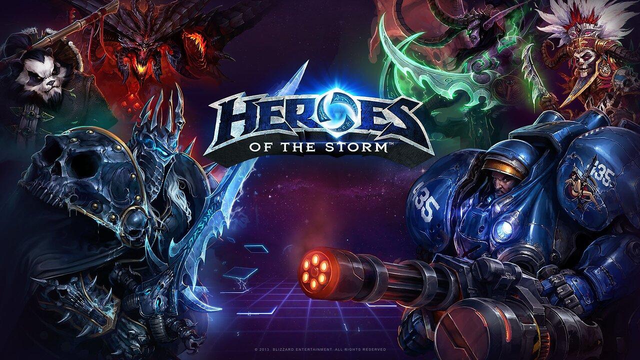 Heroes of The Storm Ranked Games Day 2 of 12 hour stream