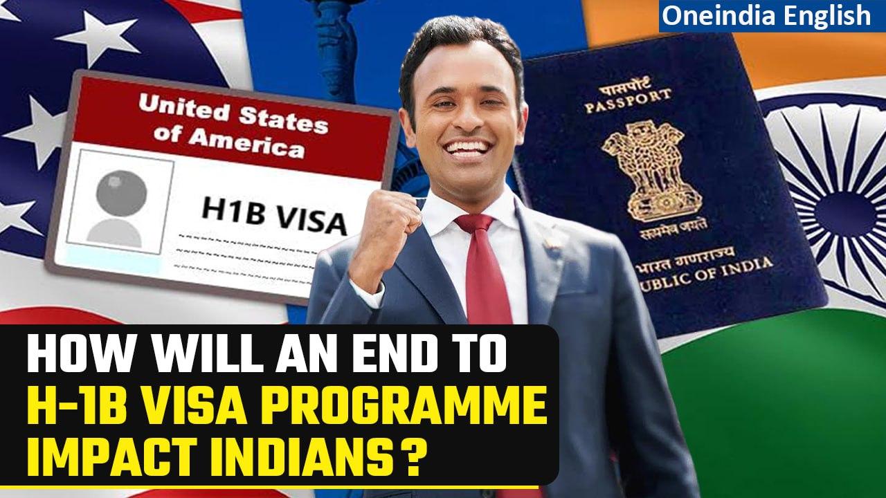 Vivek Ramaswamy wants to end H-1B Visa Programme, he used it 29 times | Oneindia News
