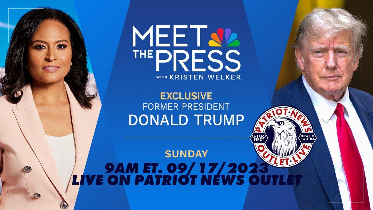 LIVE STREAM: Trump Steps into the Lions Den on Meet the Depressed | Today, 9AM ET.