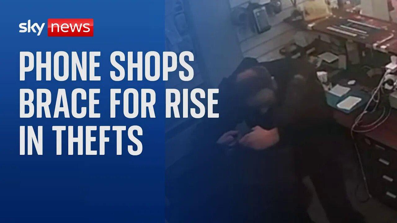 Phone shops prepare for increase in robberies as iPhone 15 goes on sale