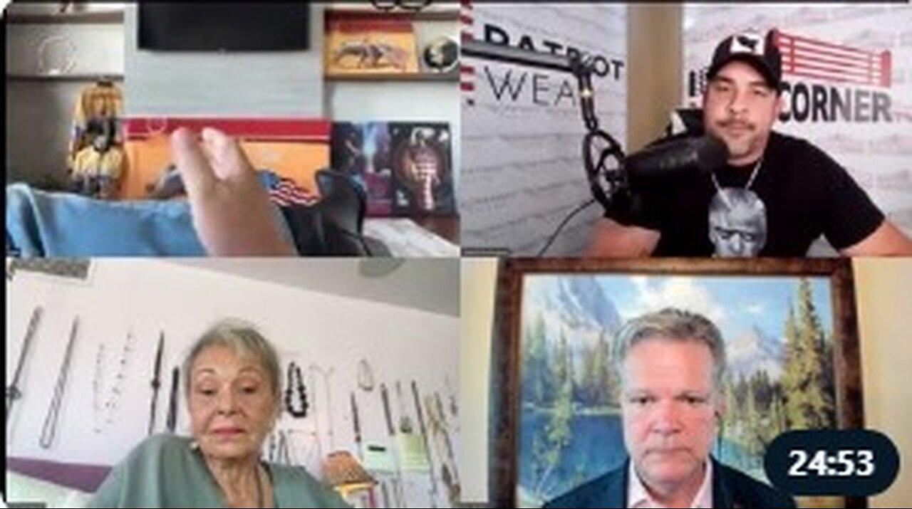 ✅🥊Roseanne Barr, Bo Polny , Juan O Savin, Nino Rodriguez  🥊✅ Part 1