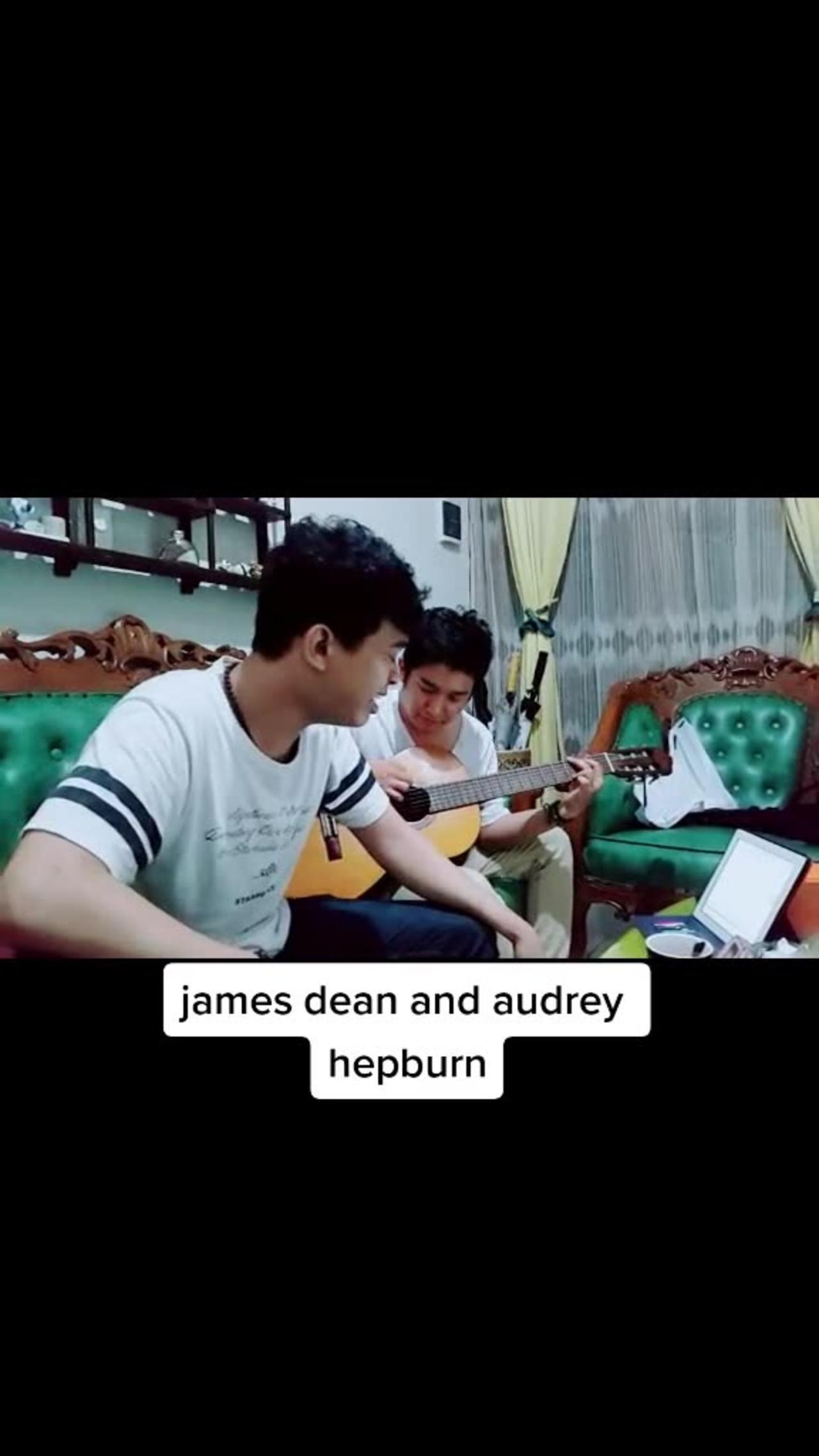 James Dean and Audrey Hepburn - Sleeping with Sirens (Cover)