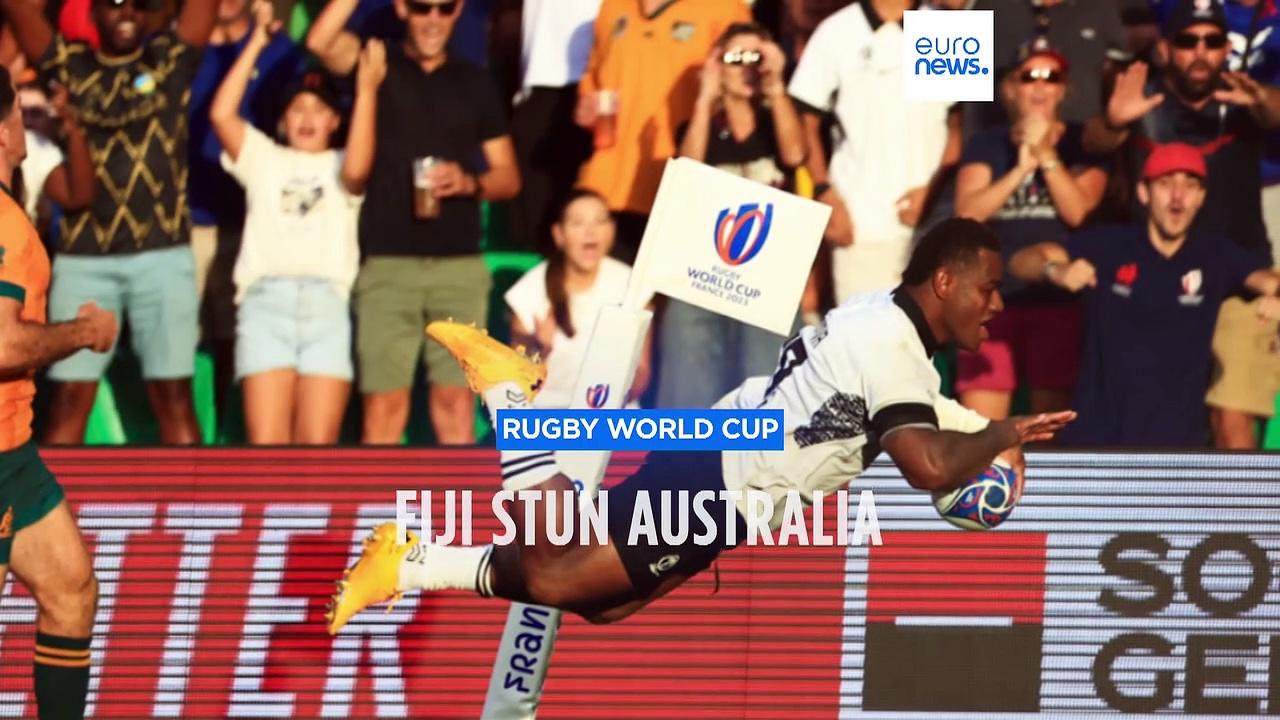 Rugby World Cup: Fiji beat Australia for the first time in 69 years