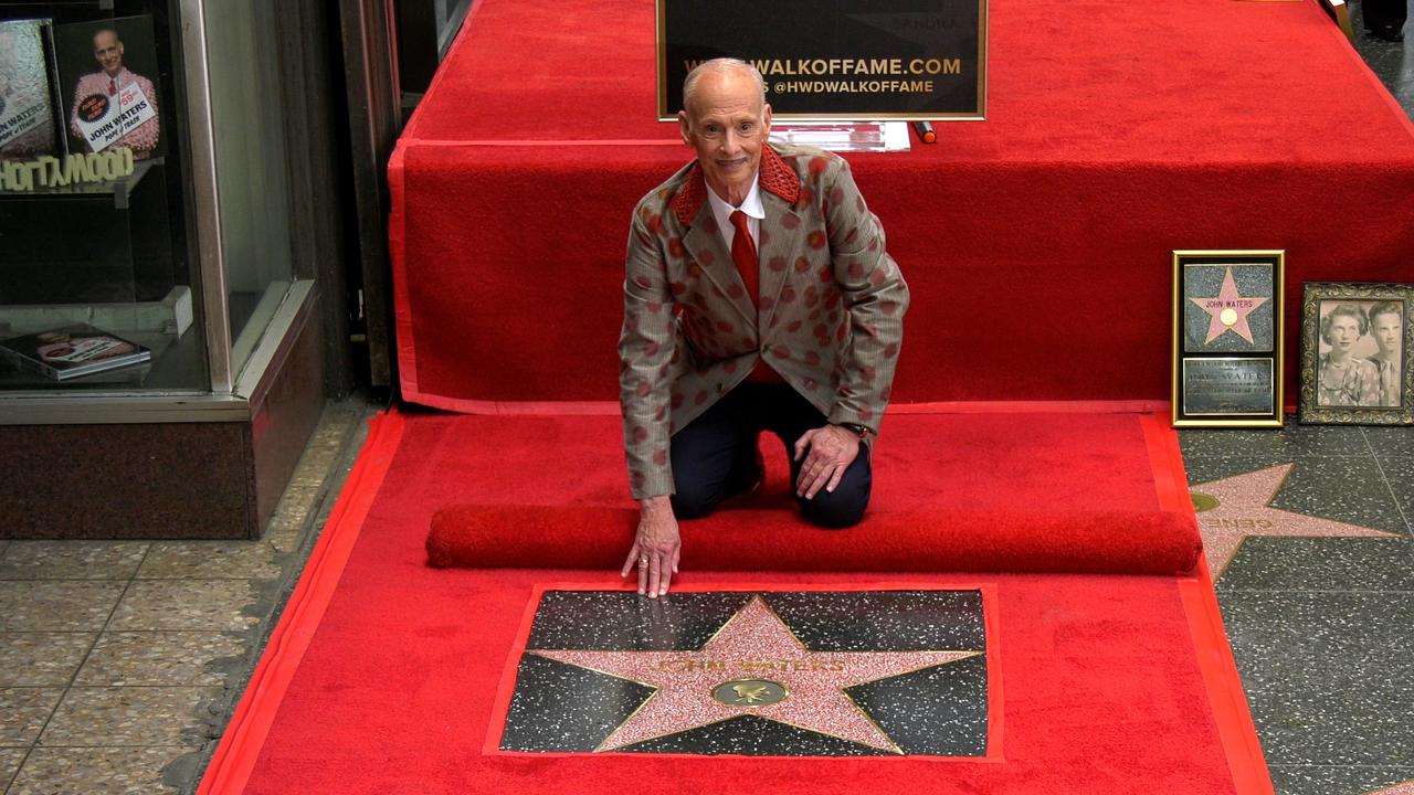 John Waters Honored With A Star On The Hollywood Walk Of Fame