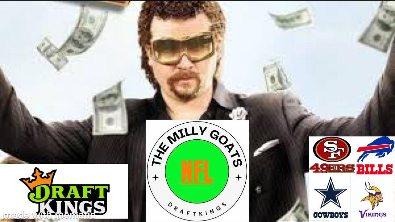 NFL Week 2 Recap + DraftKings Milly Destiny - DFS and Football