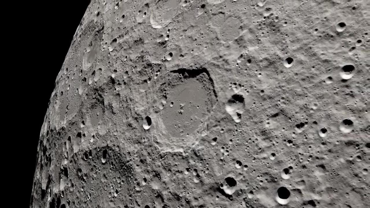 Apollo 13 views of the moon