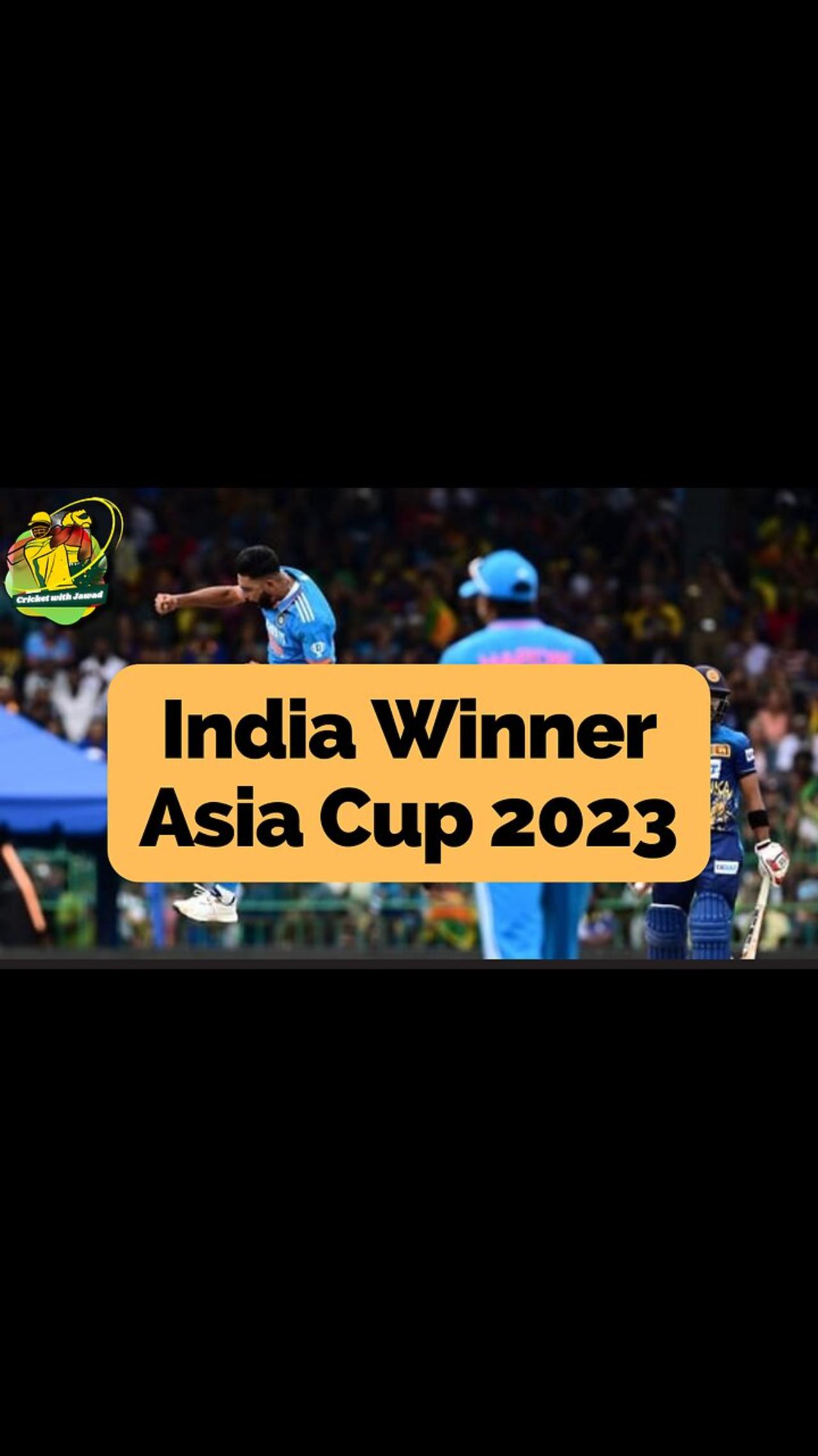 Final Asia Cup 2023 India vs Srilanka Asia Cup 2023 Discussion