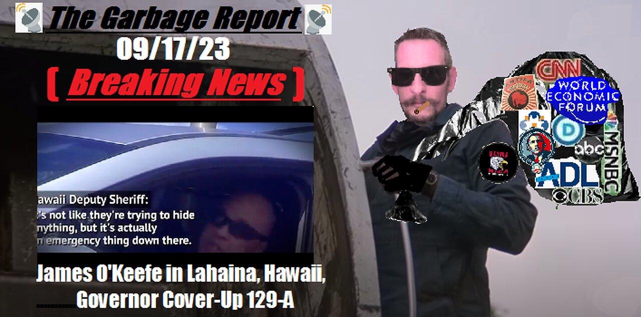 James O'keefe Files Law Suit, Lahaina Hawaii