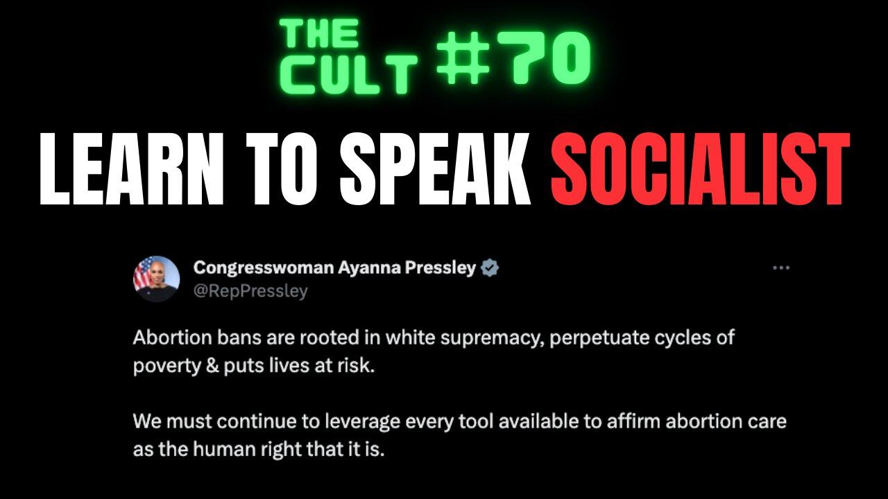 The Cult #70: Learn to speak SOCIALIST with Congresswoman Ayanna Pressley