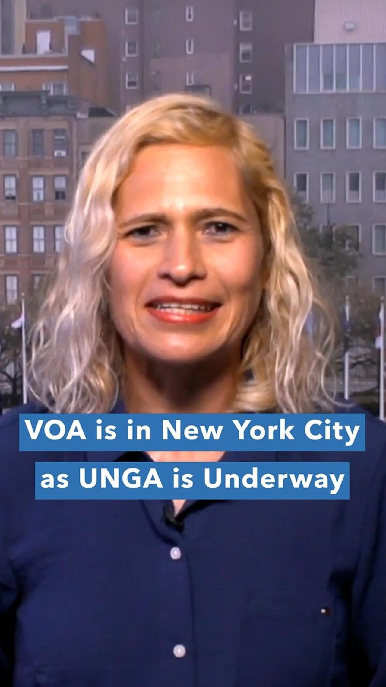 Vero Balderas Iglesias is in New York City where the United Nations General Assembly is being held
