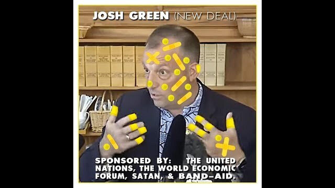 JOSH GREEN UN SPEECH -- BLAMES LAHAINA FIRE ON C-L-I-M-A-T-E!