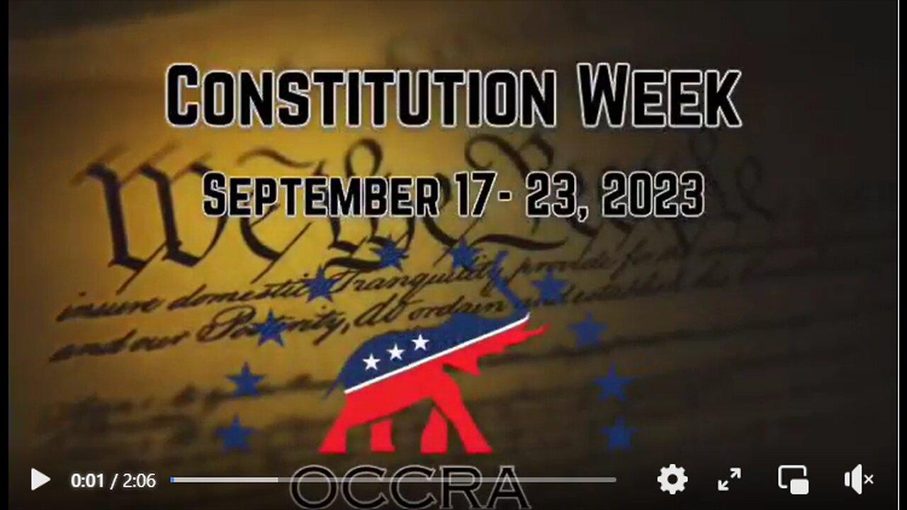 FRA Osceola | Constitution Week | Osceola County,  Florida