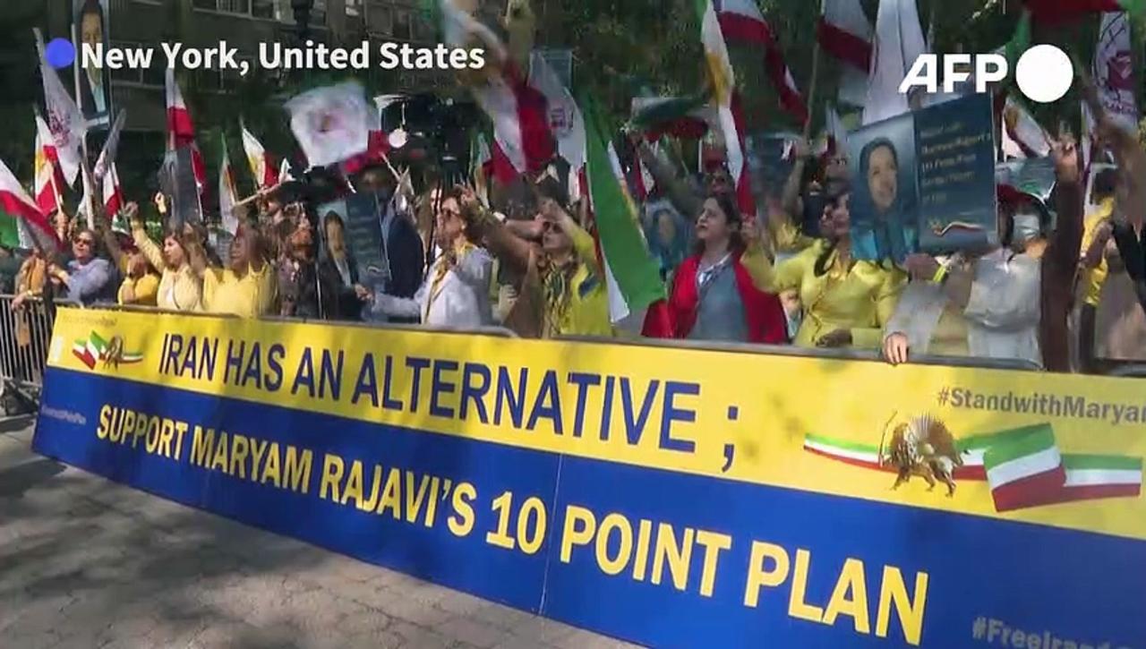 'Raisi, go home!': Protest held against Iranian president outside UN