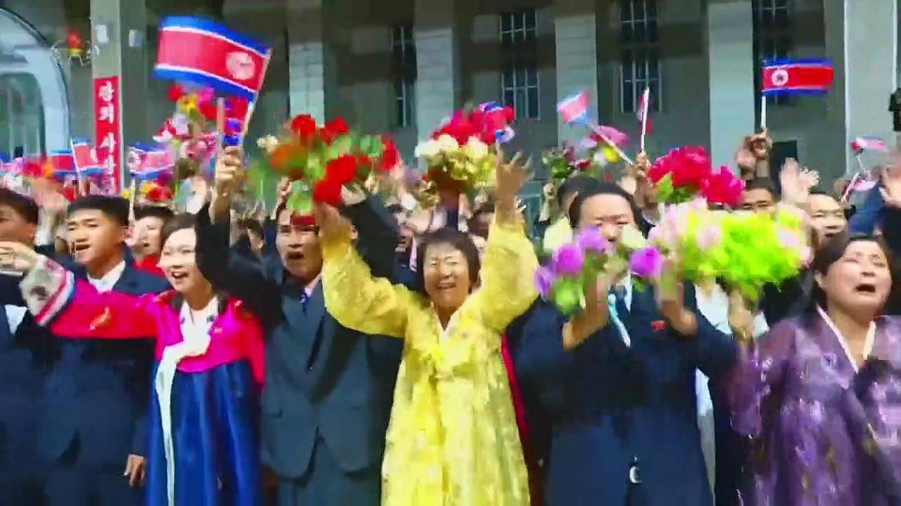 North Korea's Kim receives extravagant welcome upon return to Pyongyang after Russia trip