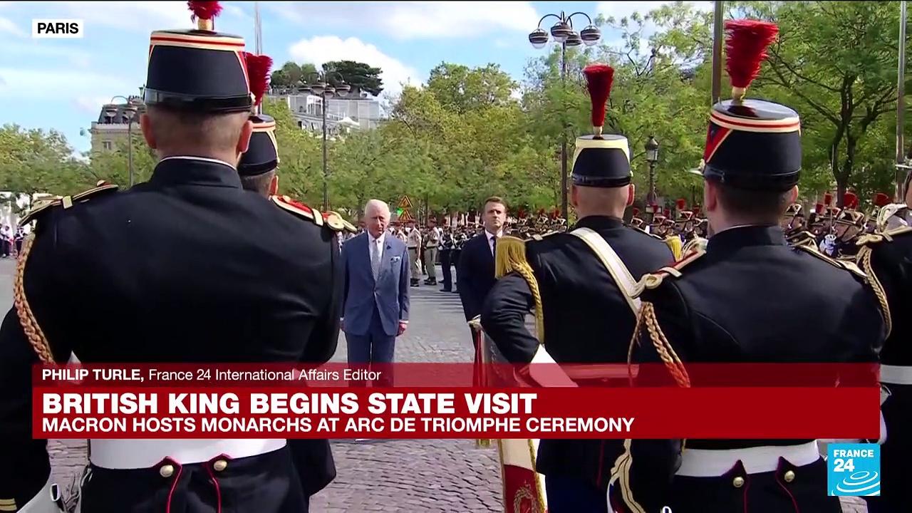 REPLAY: King Charles arrives in France for state visit