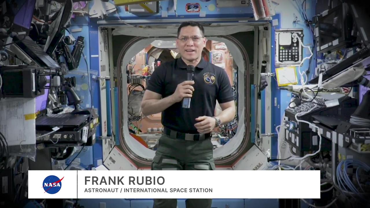Hispanic Heritage Month Greetings from Space