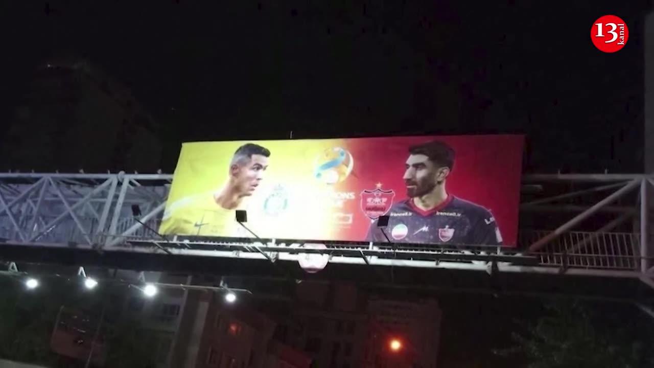 Ronaldo in Iran for Asian Championship League