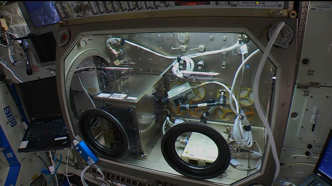 Space Station Live: Setting up a Machine Shop in Space