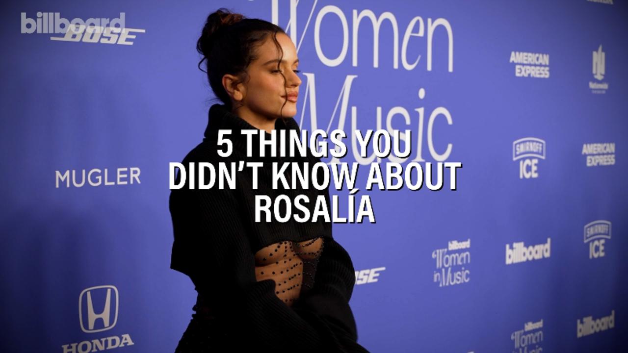 Here Are Five Things You Didn't Know About Rosalía | Billboard