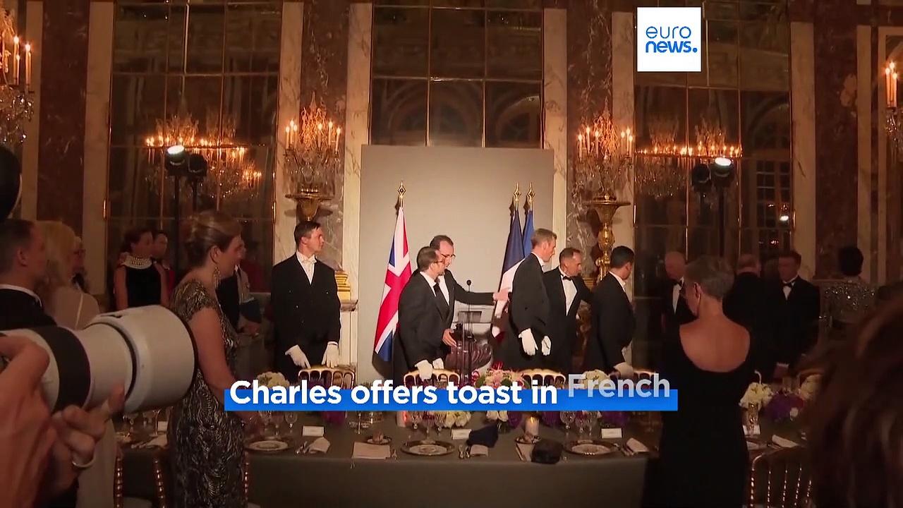 'Wonderful welcome': France rolls out the red carpet for King Charles III's state visit