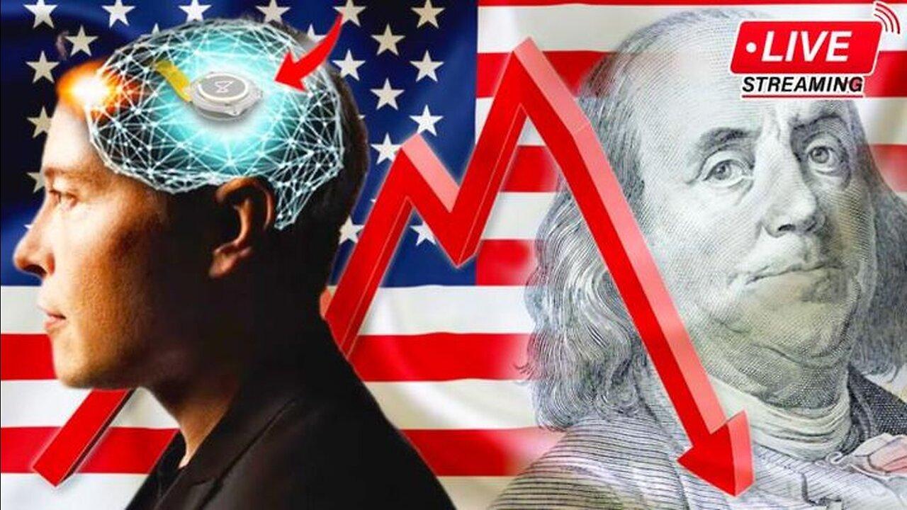 Elon Musk To Test First Neuralink Chip On Human Brain/Global Market Collapse/The Poisioning Of USA
