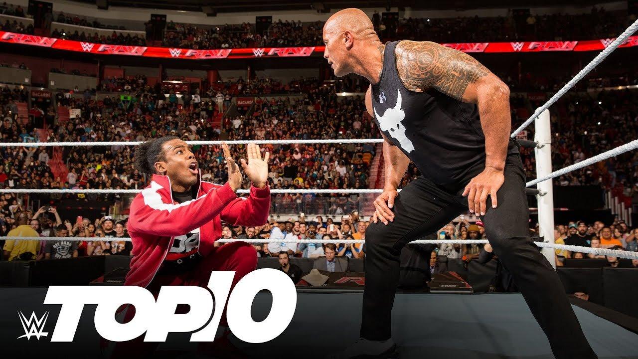 The Rock returns to lay the smackdown: WWE Top 10
