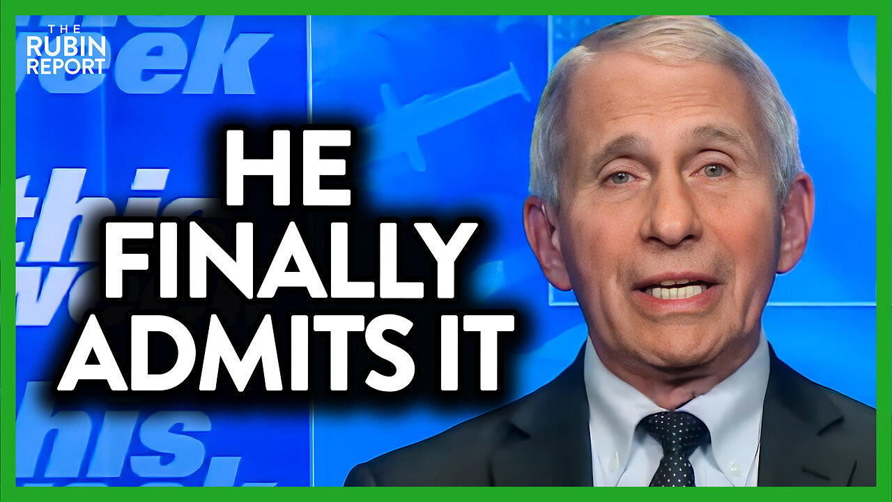 Dr. Fauci Finally Admits That This Vaccine Danger Is Real | Direct Message | Rubin Report