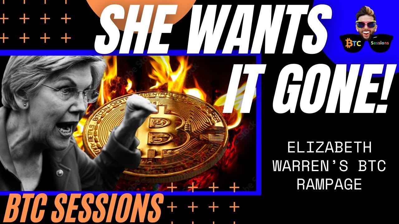 SIMPLY SESSIONS: Elizabeth Warren's SHOCKING New Bitcoin Legislation! What You Need to Know 🔥🔥