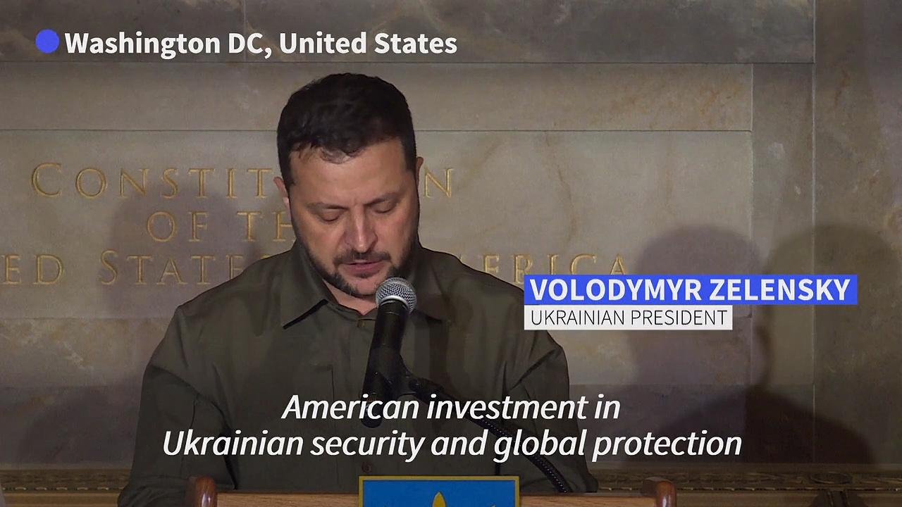 Zelensky says American investment in Ukraine working '100 percent'