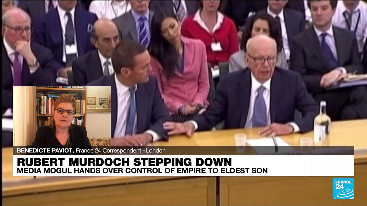 Conservative media mogul Rupert Murdoch hands empire to son Lachlan