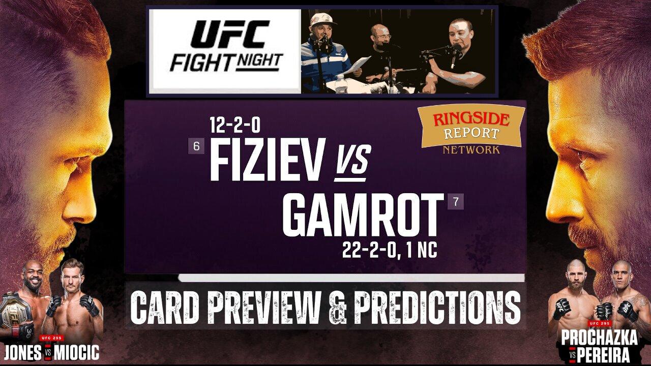 #ufcfightnight Fiziev vs. Gamrot Card Preview |  Expert Analysis & Predictions