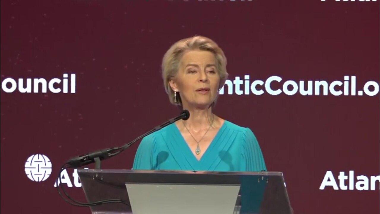 Von der Leyen: Russia threatens to use nuclear weapons 'ONCE AGAIN'