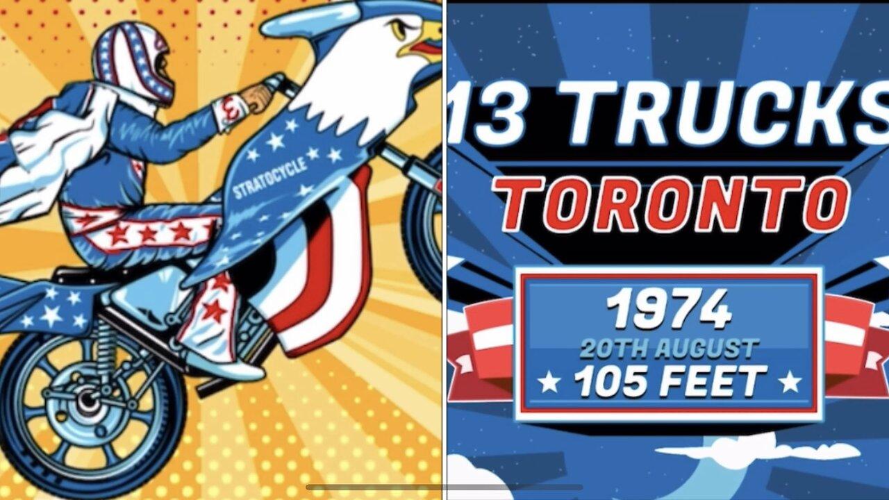 Evel Knievel Game - Toronto 1974 (Full Game)