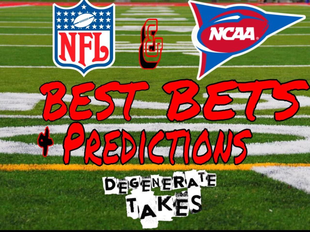 College Football Week 4 & NFL Week 3 Best Bets & Predictions!