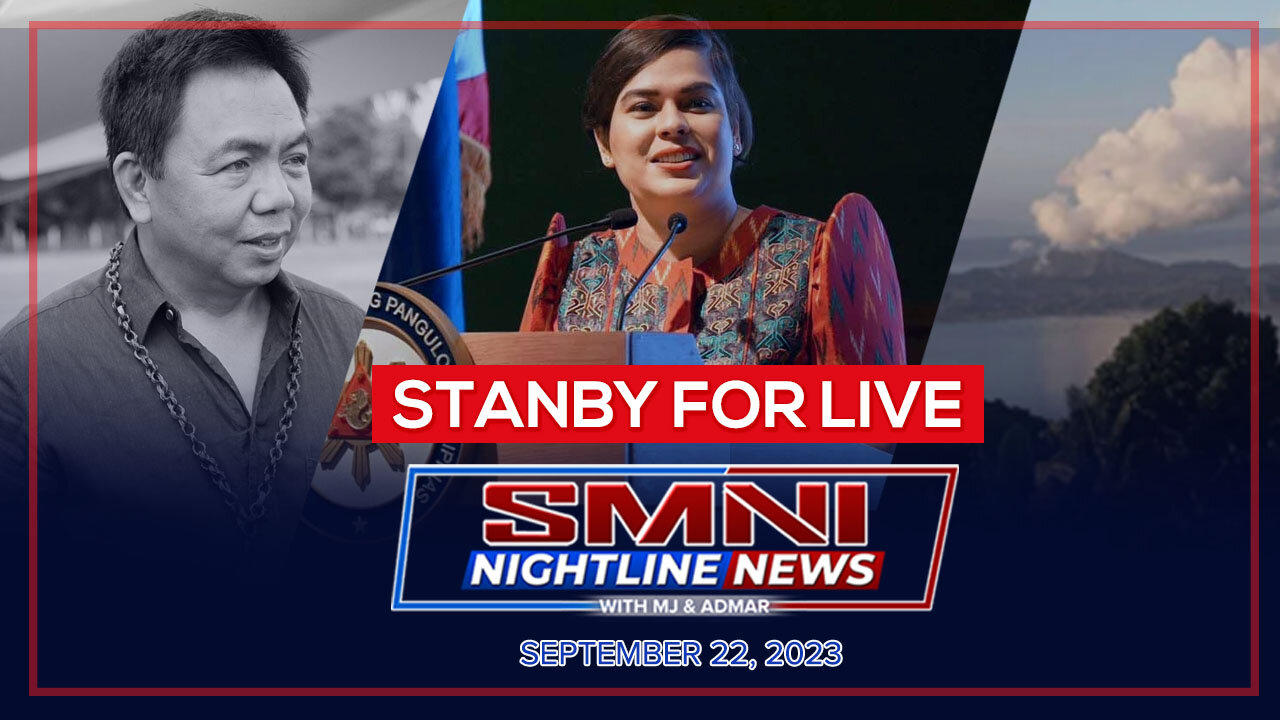 SMNI Nightline News with Admar Vilando & MJ Mondejar | September 22, 2023