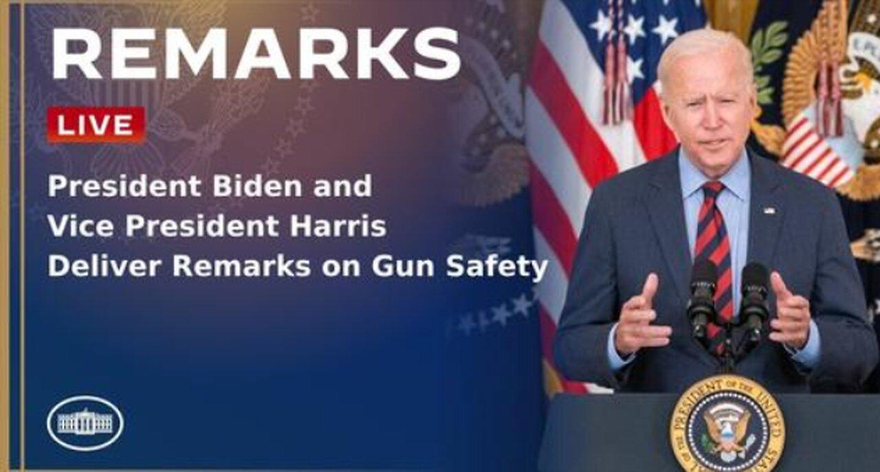 The President and The Vice President deliver remarks on gun safety