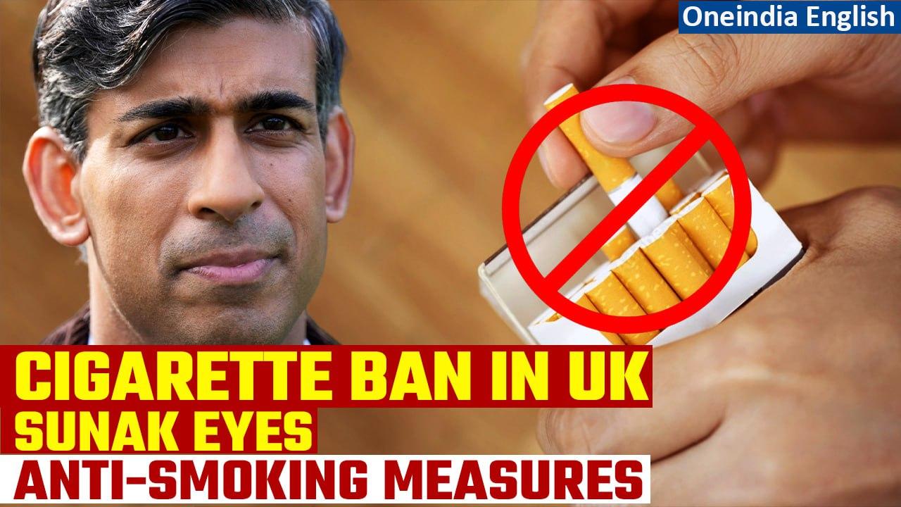 Rishi Sunak to ban cigarettes in bid to make UK smoke-free for future generations | Oneindia News